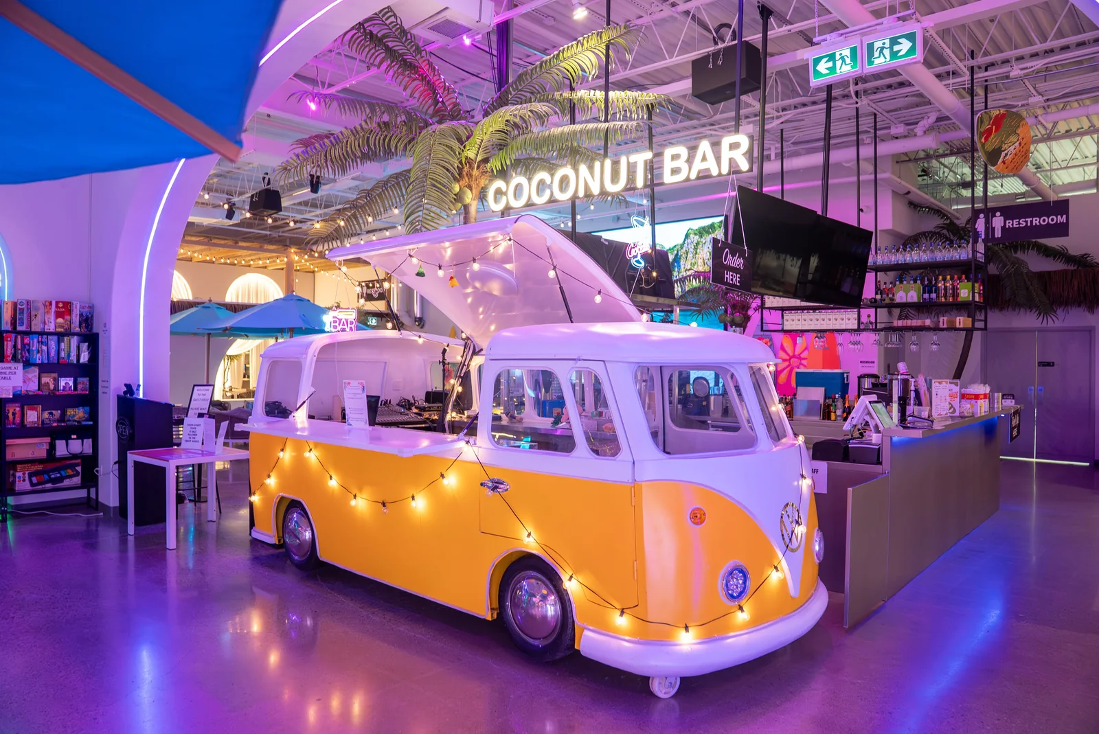 Coconut Bar drink at Forever Young