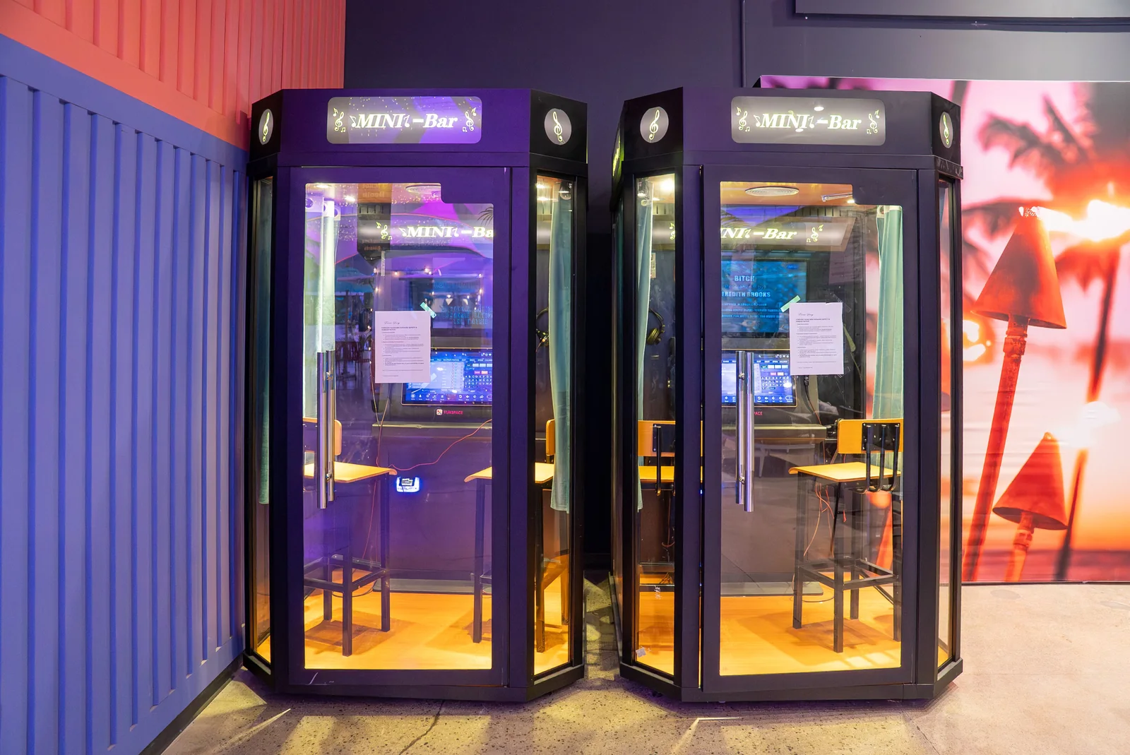 Mini KTV booth