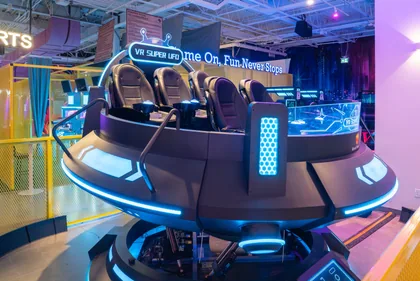 Virtual reality and sports attractions at Forever Young